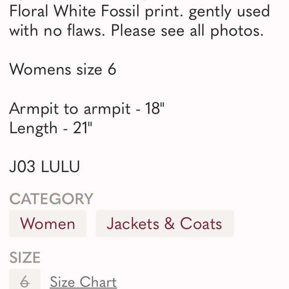 🍋Lululemon “Travel to Track Jacket Floral Beachy” Design 6/Sm- Med - Picture 7 of 8